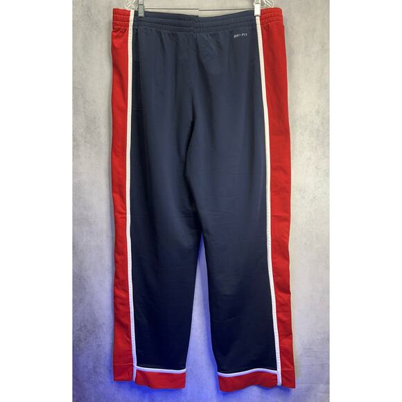 Vintage Y2K Retro Nike Dri-Fit Men’s Track Joggers Pants Size XL Navy Red White - Picture 2 of 10